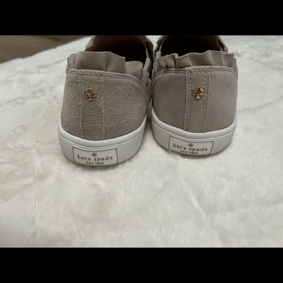 Kate Spade Lilly Sneakers in Grey Suede Size 9 - Picture 6 of 12